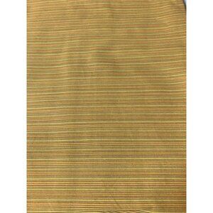Yellow Striped Cotton Fabric 44" wide 1/2 Yard Quilting Sewing